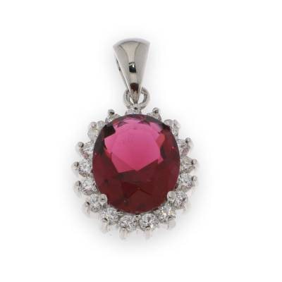 Collana Domar Gioielli Donna Collana argento 925 in Argento Cubic Zirconia PZB067770 - PZB067770